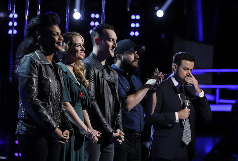 the voice darby walker eliminated