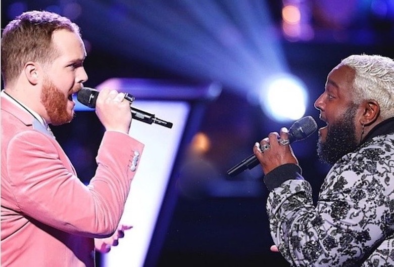 the voice recap patrique fortson sandyredd battles