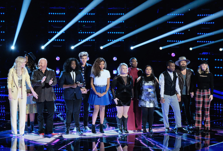 the voice recap top 12 results
