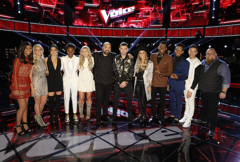 the voice recap top 12 results show