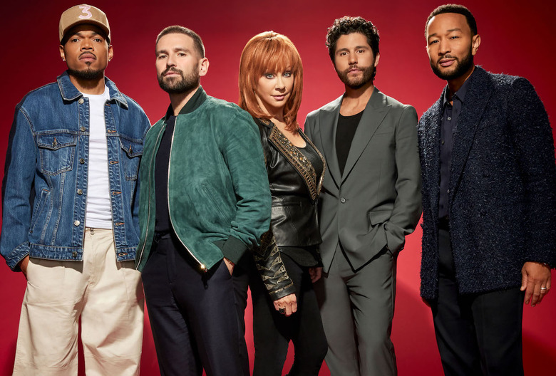 the voice season 25 premiere recap blind auditions chance the rapper dan shay reba mcentire john legend

