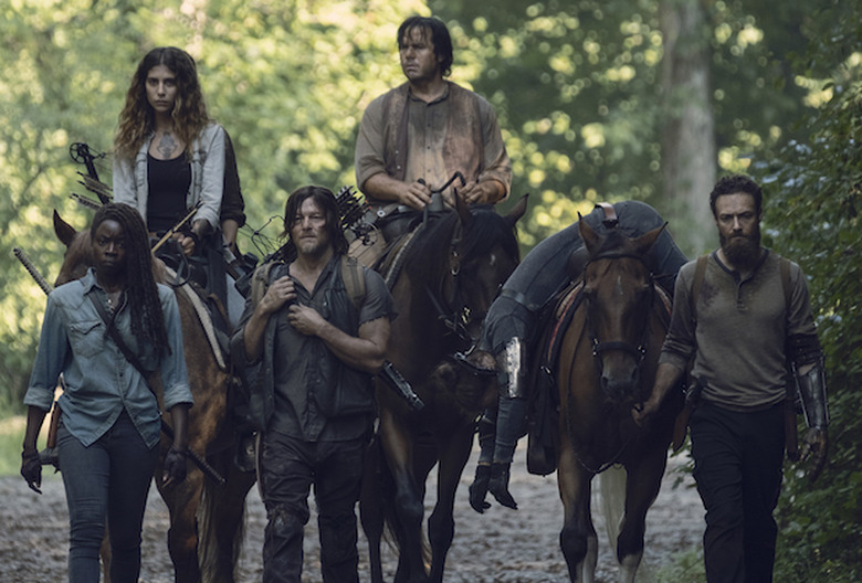 the walking dead season 9 episode 9 recap alpha lydia rosita pregnant