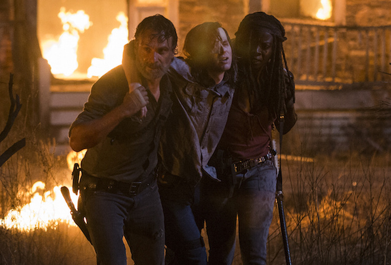 the walking dead season 8 episode 9 recap carls goodbye old negan