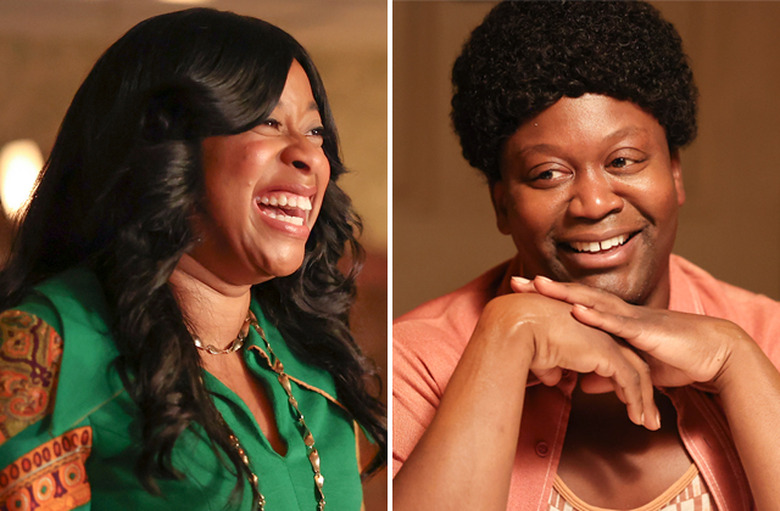 Phoebe Robinson and Tituss Burgess in The Wonder Years Season 2