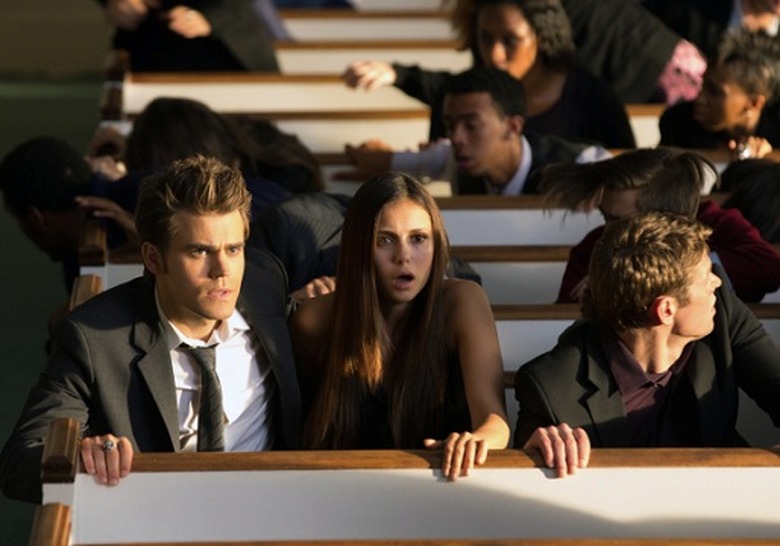 Vampire Diaries Paul Wesley Nina Dobrev