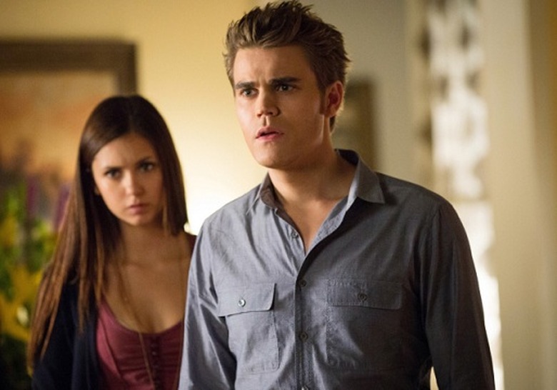 Vampire Diaries Nina Dobrev Paul Wesley