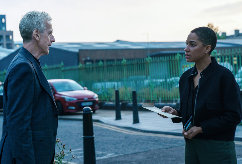 Peter Capaldi and Cush Jumbo in Criminal Record 