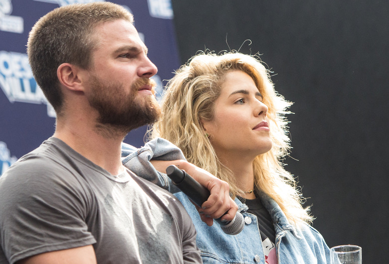 Stephen Amell and Emily Bett Rickards