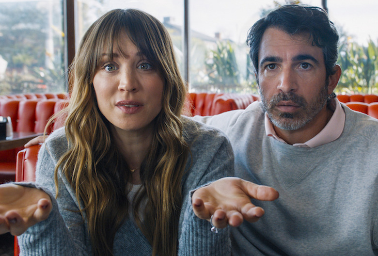 BASED ON A TRUE STORY -- “Who’s Next“ Episode 103 -- Pictured: (l-r) Kaley Cuoco as Ava, Chris Messina as Nathan