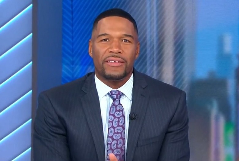 Michael Strahan Space Flight
