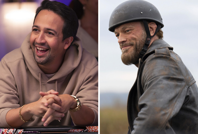Lin-Manuel Miranda and Adam Copeland in Percy Jackson and the Olympians 