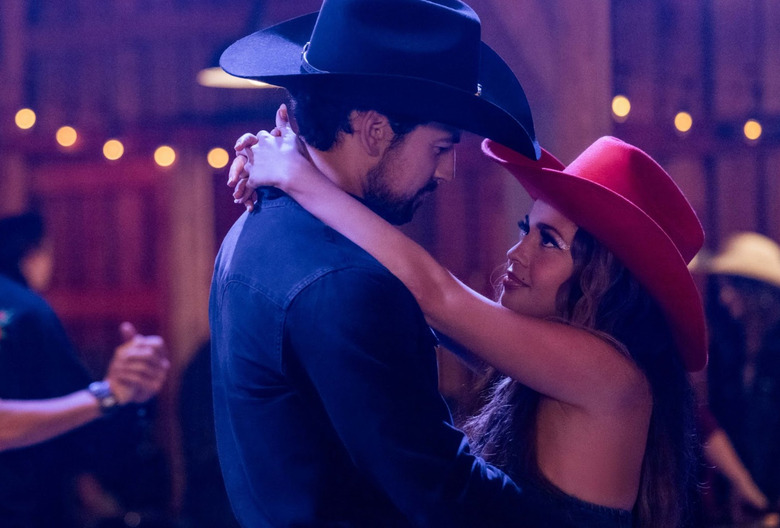 Giacomo Gianniotti and Vanessa Morgan in 'Wild Cards' Season 2