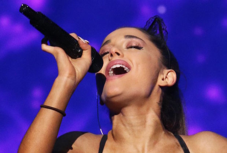 Ariana Grande in concert at the Barclay Center, New York, America - 27 Sep 2015
