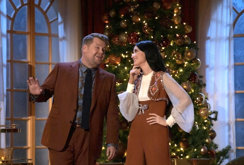 James Corden and Kacey Musgraves