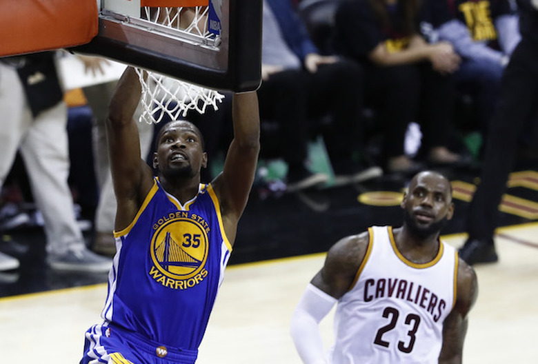 Golden State Warriors at Cleveland Cavaliers, USA - 07 Jun 2017