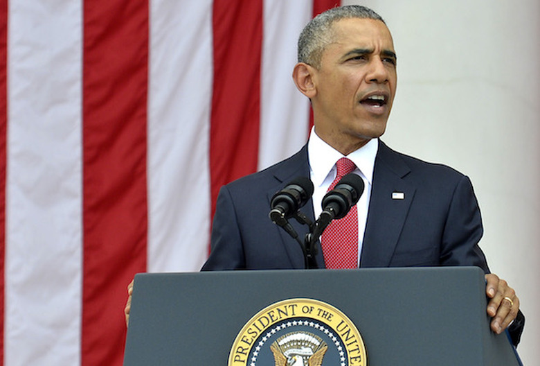 Memorial Day service at Arlington National Cemetery, Virginia, America - 30 May 2016
