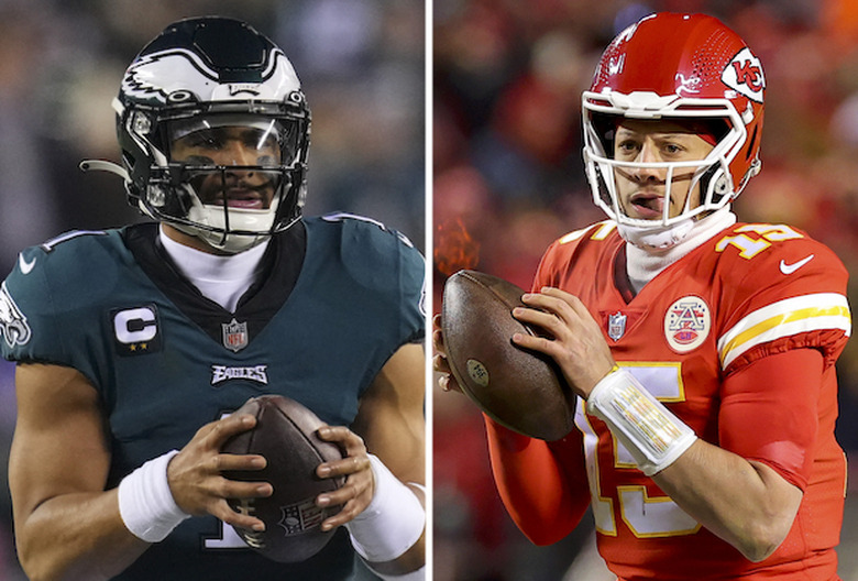 Super Bowl LVII, Patrick Mahomes, Jalen Hurts