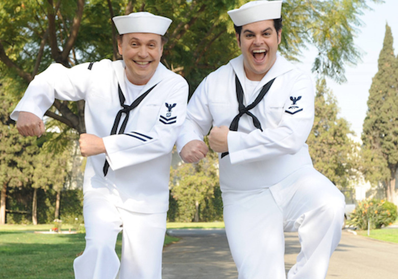 THE COMEDIANS -- Pictured: Billy Crystal, Josh Gad. CR: Ray Mickshaw/FX